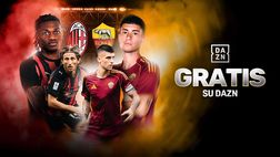 Serie A, novità in arrivo: Milan-Roma visibile gratuitamente su DAZN