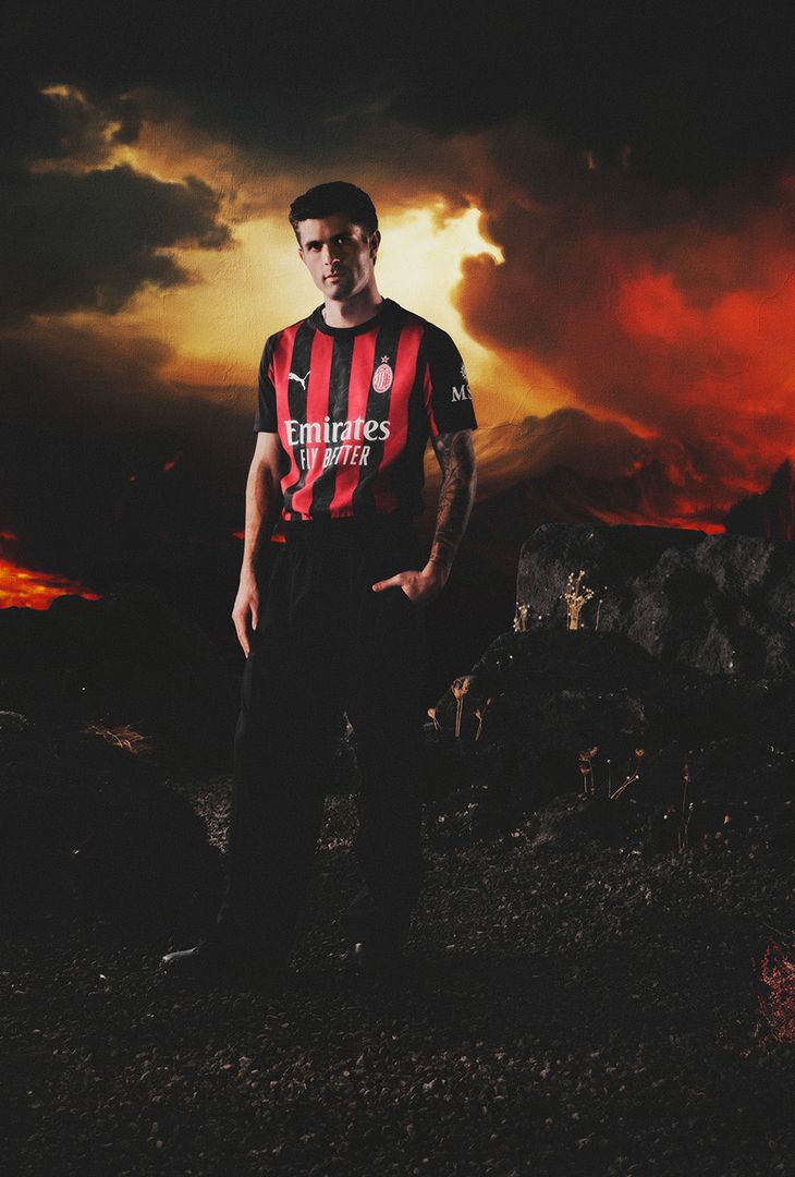 Nuova prima maglia AC Milan 2025-2026 PUMA (Fonte Milan)