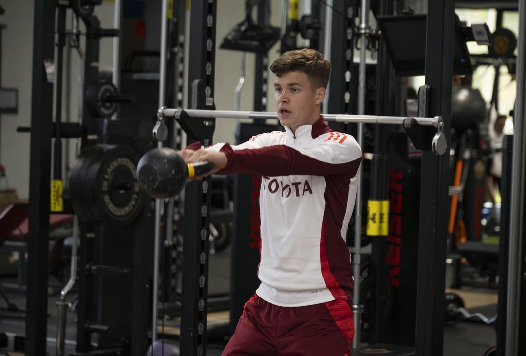 Trigoria, l’allenamento della squadra in palestra in vista del Parma – FOTO GALLERY - immagine 6