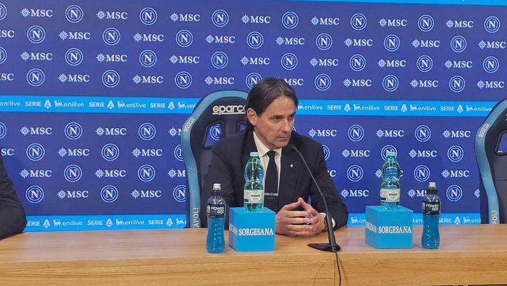 Inzaghi in conferenza: “Il Napoli ha fatto bene nel secondo tempo, noi in emergenza” - immagine 1