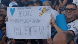 GALLERY Dagli auguri a Conte alle richieste a Kvara: gli striscioni più belli