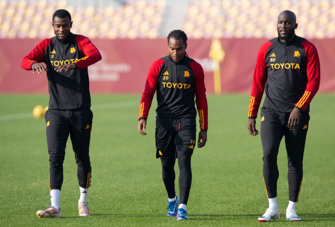 Roma, continua la preparazione in vista del Napoli – FOTO GALLERY - immagine 17