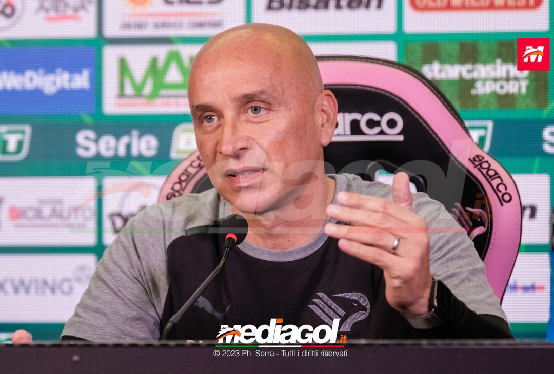 FOTO PALERMO, verso il Catanzaro: mister Corini in conferenza stampa (GALLERY) - immagine 5