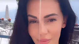 Erjona, décolleté che lascia senza parole. La Sulejmani sorprende tutti con le sue curve