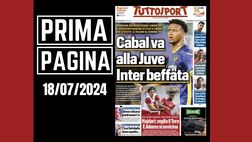 Prima pagina Tuttosport: “Milan, Morata abile e arruolato”