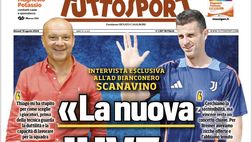 PRIMA PAGINA TUTTOSPORT OGGI: “Svolta Szczesny, rescinde e saluta”