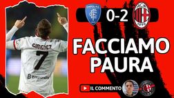 Empoli-Milan 0-2, sono commosso. Quei 4 davanti… alla faccia di Pairetto