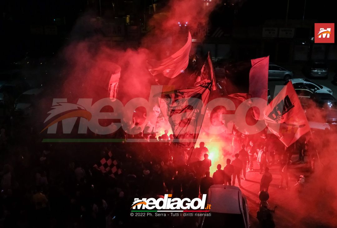 FOTO PALERMO, cori e fumogeni al Barbera: festa per i 122 anni del club (LA GALLERY) - immagine 48