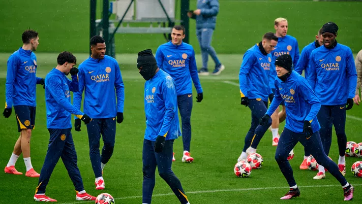 FCIN1908 / Inter-Monaco, clamorosa rivoluzione nella formazione provata in rifinitura - immagine 1