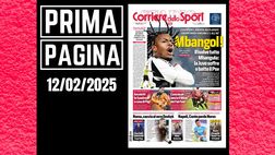 Prima pagina Corriere dello Sport: “Mbangol! Risolve tutto Mbangula”