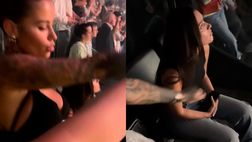 VIDEO / La moglie di Theo Hernandez ad un concerto a Parigi con lady Pavard: “Ci sono due…”