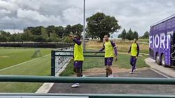 VIDEO VN – Fiorentina al St. George’s Park per l’allenamento. Kean è carico