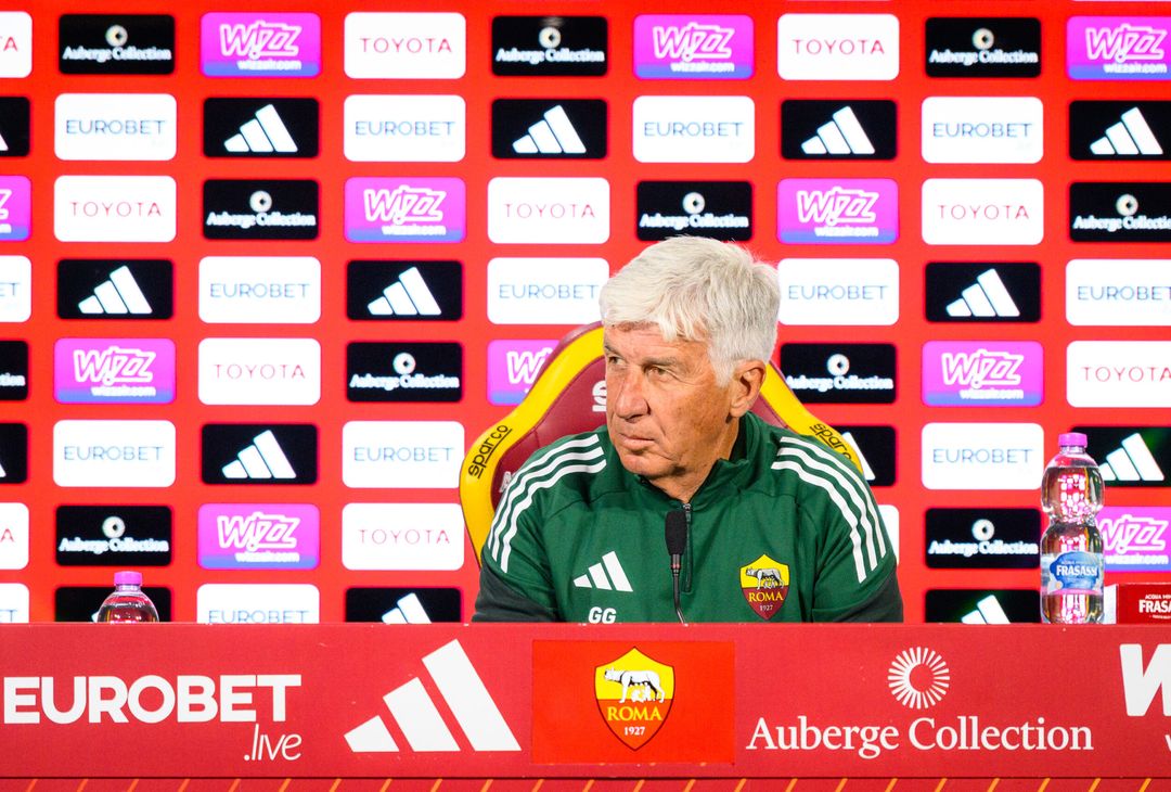 Roma-Fiorentina, la conferenza stampa di Gasperini – FOTOGALLERY - immagine 11