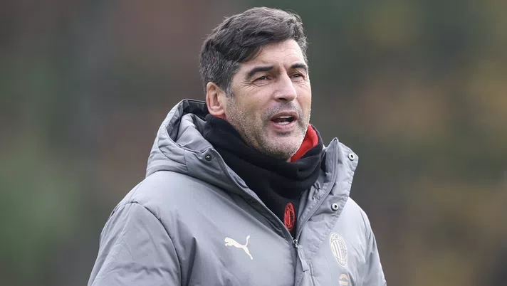 Paulo Fonseca AC Milan allenamento Milanello