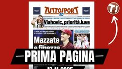 Prima pagina Tuttosport: “Vlahovic priorità alla Juventus”