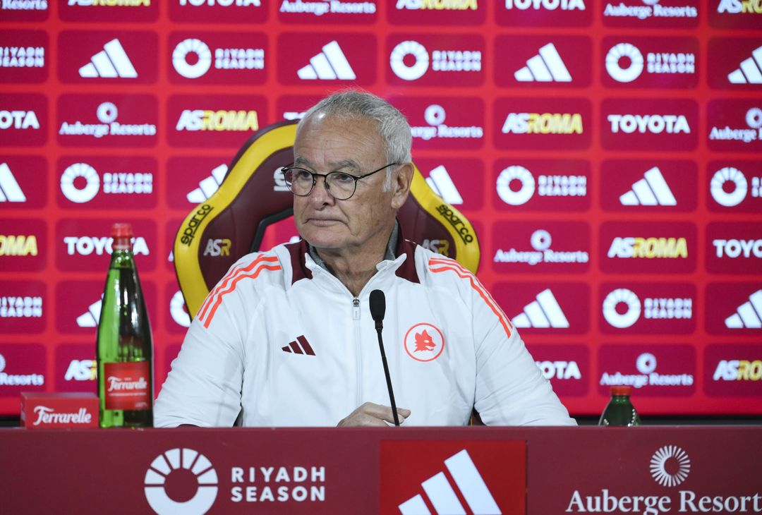 Roma-Lecce, la conferenza stampa di Ranieri – FOTOGALLERY - immagine 6
