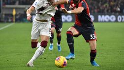 Genoa-Torino 0-1, le statistiche: granata imprecisi, numeri da pareggio