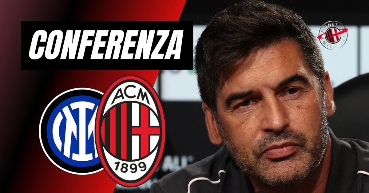 Conferenza derby Inter Milan, le parole di Fonseca alla vigilia | LIVE News