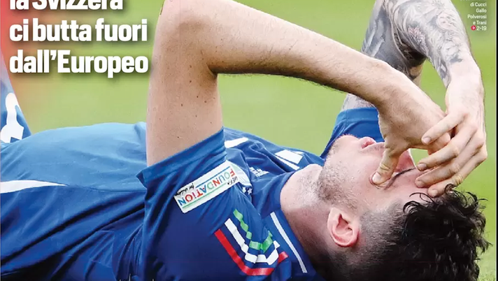 EDICOLA CDS / Una vergogna. Disastro Italia: la Svizzera ci butta fuori dall’Europeo - immagine 1
