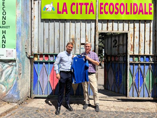 Lega Nazionale Dilettanti, solidarietà alla comunità Sant’Egidio e alla Caritas di Roma- immagine 2