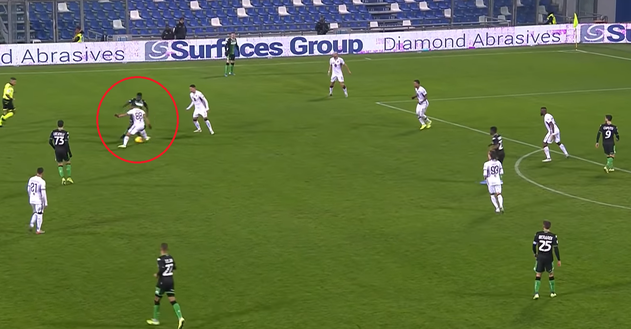 Sassuolo-Torino 2-1, l’analisi dei gol: lo schema funziona, Aina si perde Berardi- immagine 6