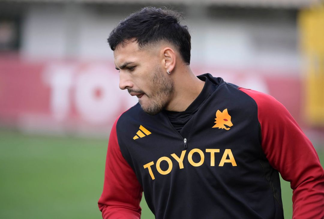 Roma, seduta con vista sul Lecce: in gruppo Dybala e Renato Sanches – FOTO GALLERY - immagine 5