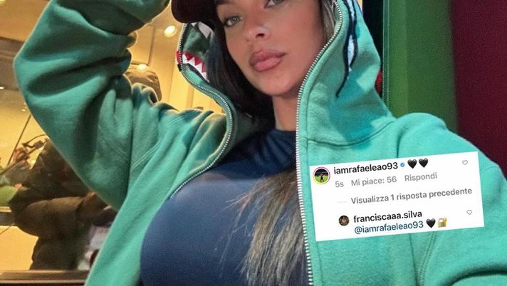 Milan, Francisca Silva Grelmos ruba la scena a San Siro: tutti i riflettori sulla fidanzata di Leao - immagine 1