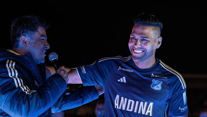 Falcao, il Mbappé dei Millonarios: 30mila persone alla sua presentazione