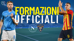 Napoli-Lecce, le formazioni ufficiali: torna Meret. Conte sorprende in attacco