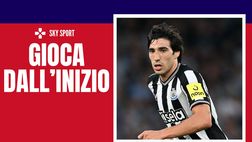 Milan-Newcastle, la probabile formazione ospite: Tonali recuperato