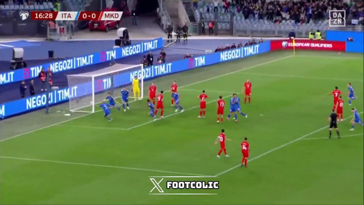 VIDEO Italia-Macedonia 1-0, la sblocca Darmian su splendido assist di Raspadori! - immagine 1