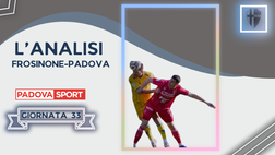 Padova senza identità a Frosinone: poche idee e pochi spunti positivi