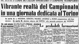 8 maggio 1949, al “Filadelfia” non si gioca Torino-Fiorentina