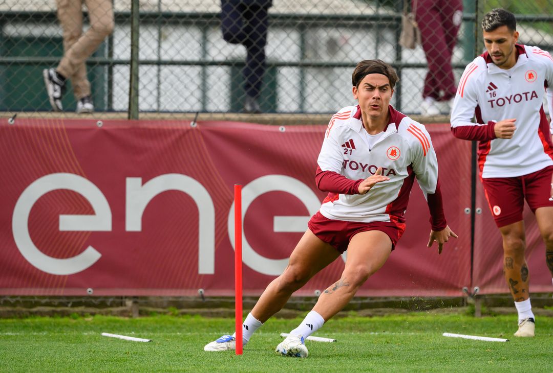 Trigoria, la rifinitura in vista del Tottenham – FOTO GALLERY - immagine 19