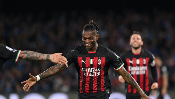 Rafael Leao AC Milan Napoli-Milan 0-4 Serie A 2022-2023