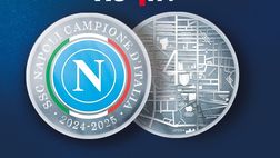 Scudetto Napoli, arriva la medaglia celebrativa! Dal tricolore ai luoghi della città
