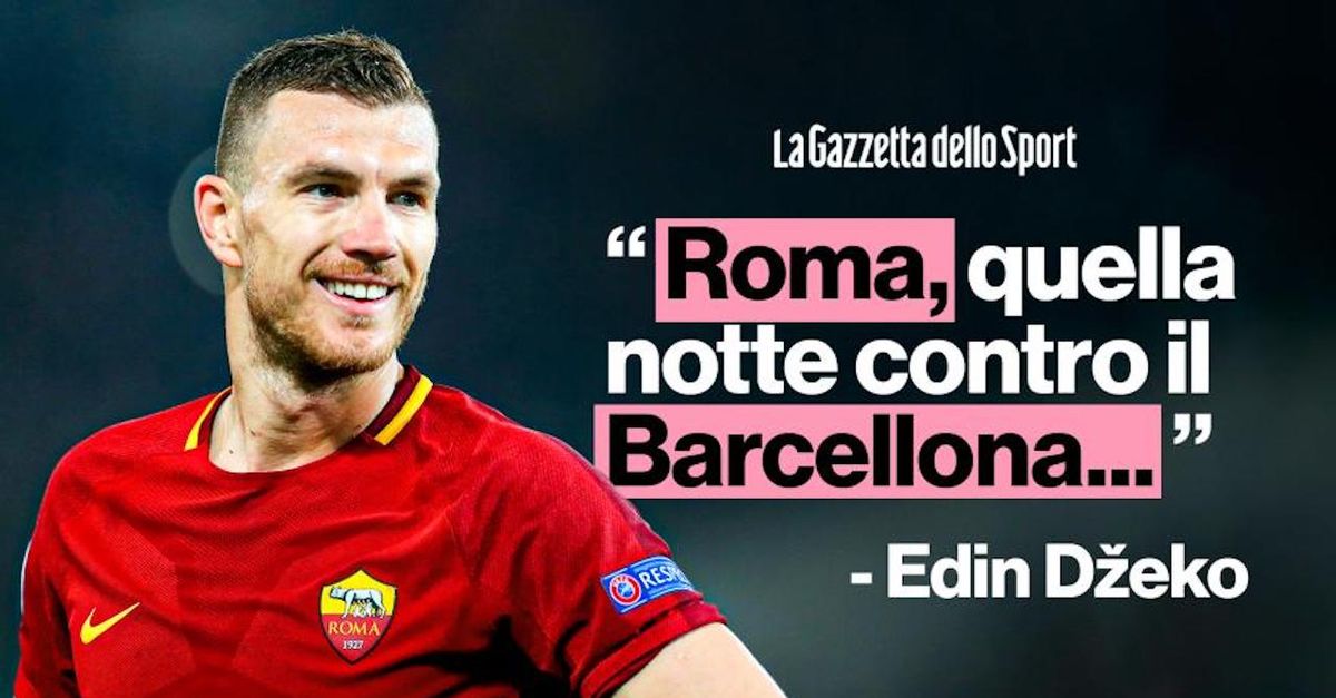 dzeko su roma barcellona 2018 non era facile crederci ma 8230 video