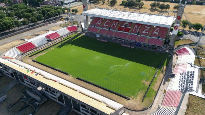 MONZA, ITALY - JULY 08: An aerial view of U-Power Stadium on July 09, 2022 in Monza, Italy. (Photo by Claudio Villa/Getty Images) Bologna, buona striscia con il Monza. E occhio ai primi 15 minuti…- immagine 1