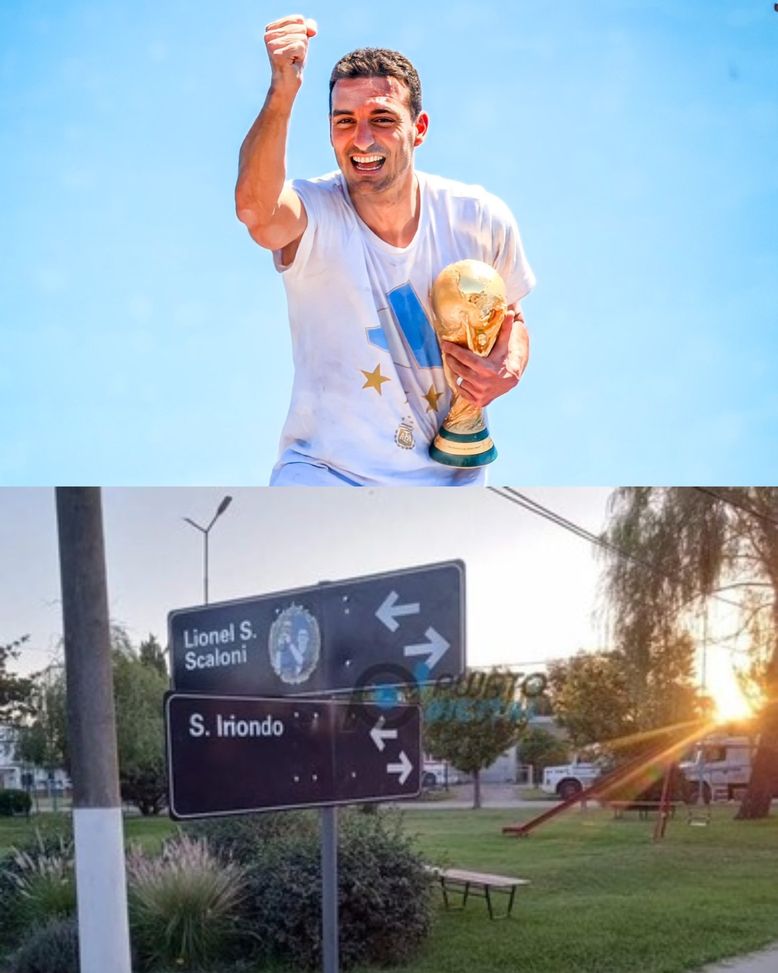 A sud di Santa Fe: una strada intitolata a Scaloni, il Ct Mundial…- immagine 3