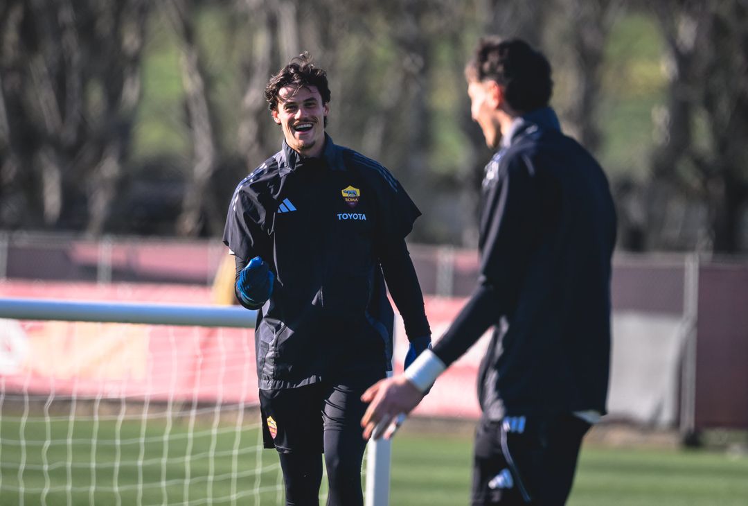Trigoria, l’allenamento a due giorni dalla sfida col Bologna – FOTO GALLERY - immagine 4