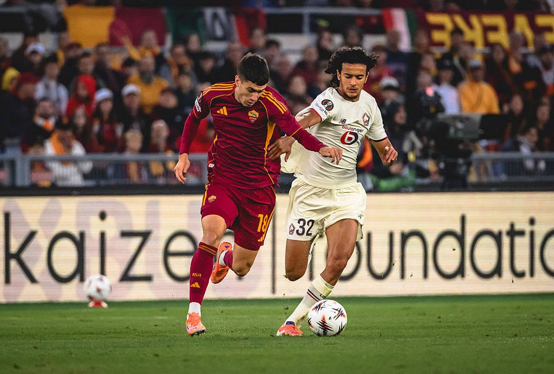 Roma-Lille 0-1 FOTO GALLERY - immagine 14