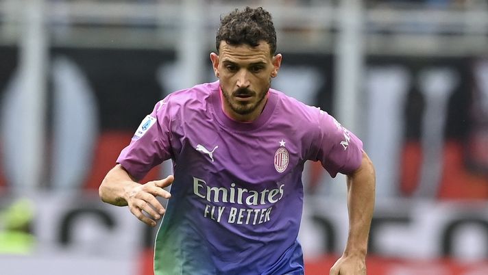 Alessandro Florenzi AC Milan Milan-Verona 1-0 Serie A 2023-2024