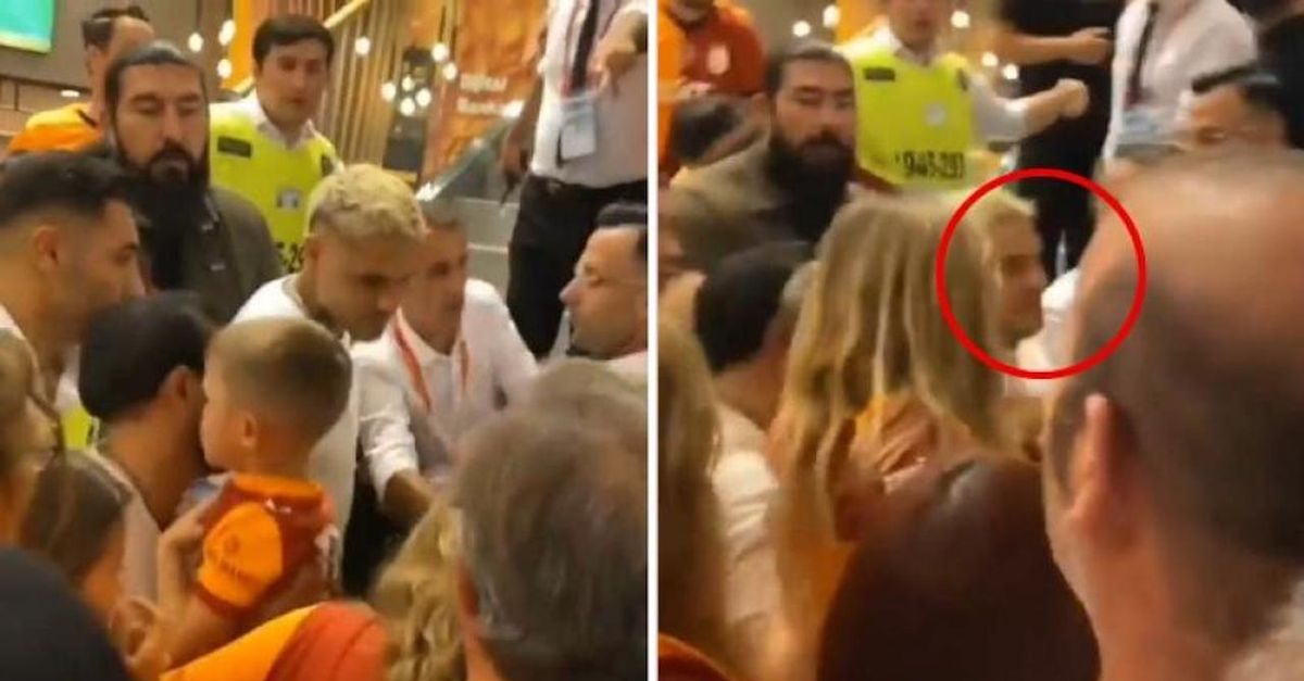 Icardi shock: testata a un tifoso del Galatasaray fuori da un locale | VIDEO