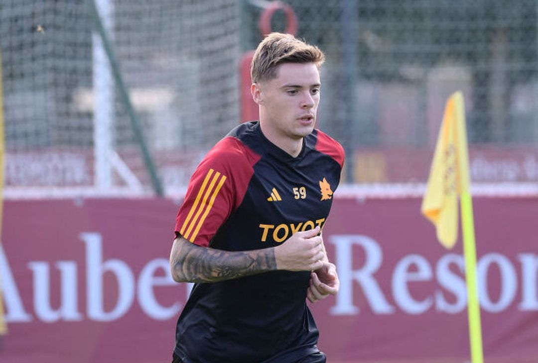 Roma, l’allenamento alla vigilia del match con lo Slavia Praga – FOTO GALLERY - immagine 40