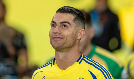 Cristiano Ronaldo, attaccante dell'Al-Nassr. (Foto di Abdullah Ahmed/Getty Images) Cristiano Ronaldo