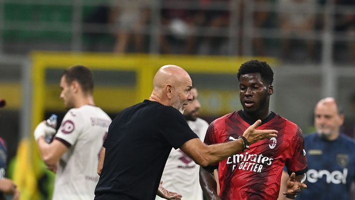 Musah Pioli AC Milan Milan-Torino 4-1 Serie A 2023-2024