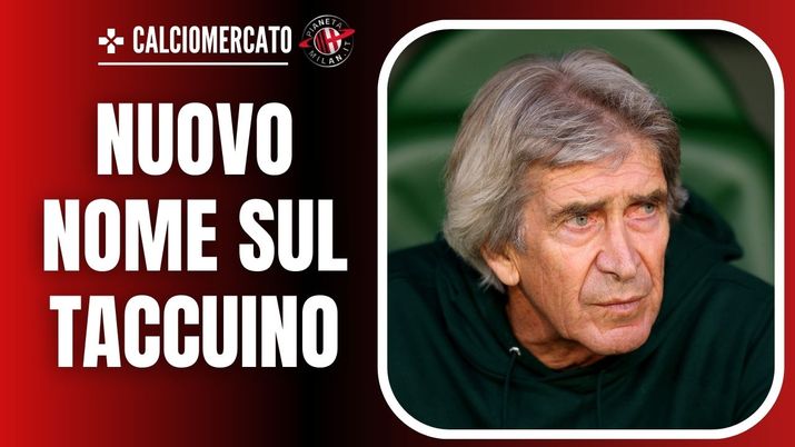 Panchina Milan - Manuel Pellegrini