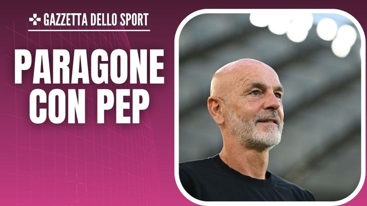 Stefano Pioli AC Milan Roma-Milan 1-2 Serie A 2023-2024