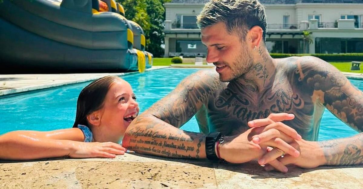 Il giudice concede a Icardi di vedere le figlie, Mauro tuona: “Dove sono i giornalisti che…”