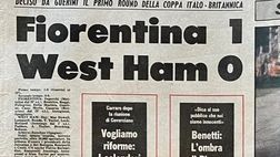 Memorabilia Fiorentina – Giornali e biglietto di Coppa di Lega Italo-Inglese